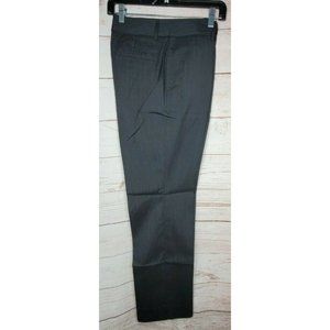 Doc & Amelia By Cintas Charcoal Gray Wool Polyester 4 Regular Women Dress Pants
